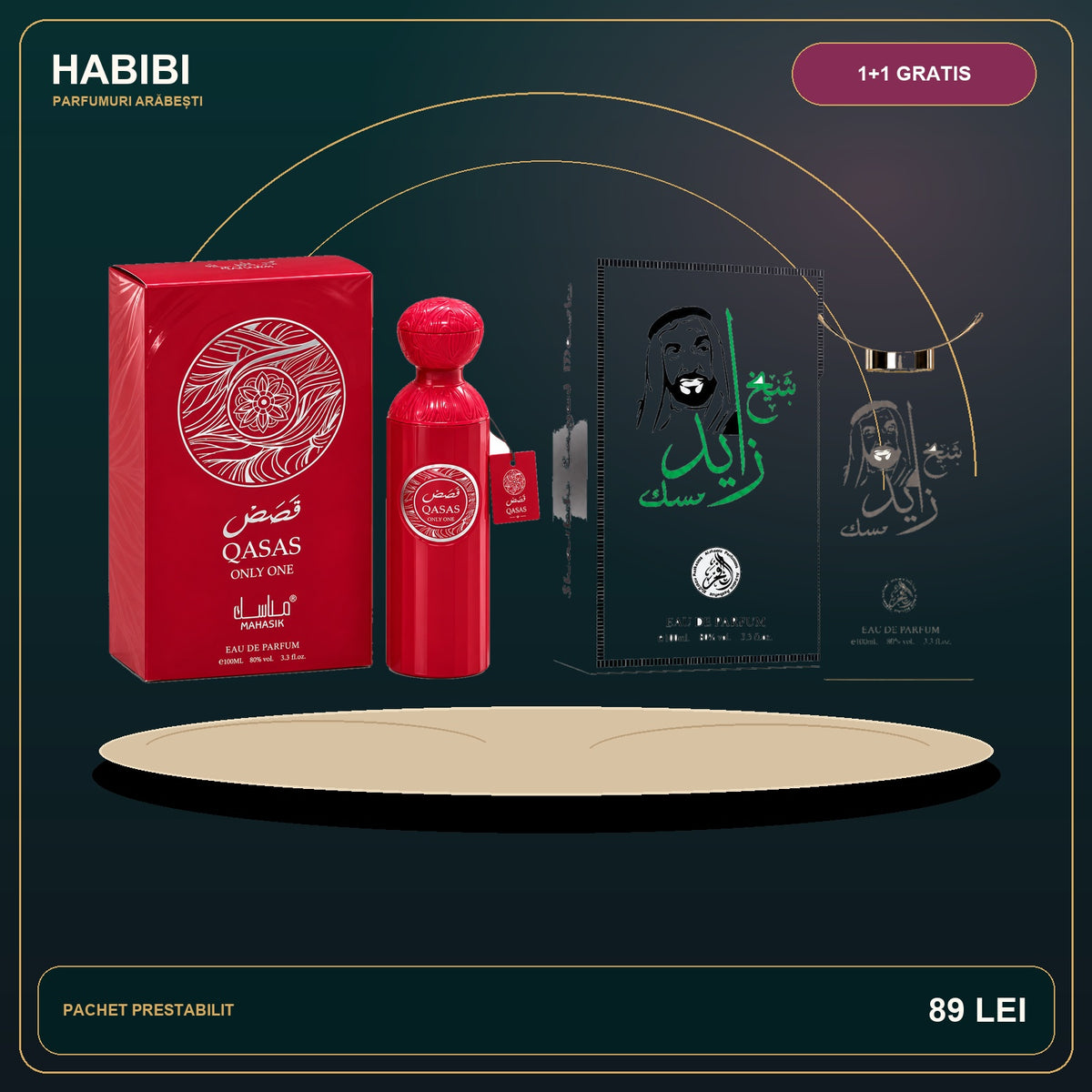 Pachet 1+1 Gratis – Ritual Oriental – imagine premium HABIBI.RO