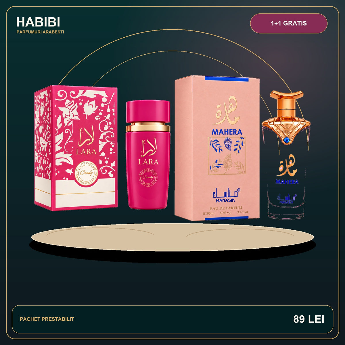 Pachet 1+1 Gratis – Oriental Elite – imagine premium HABIBI.RO