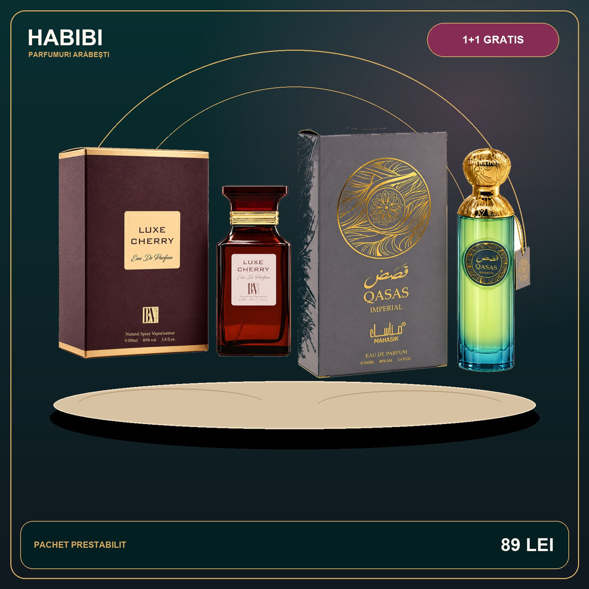 Pachet 1+1 Gratis – Desert Crown – imagine premium HABIBI.RO
