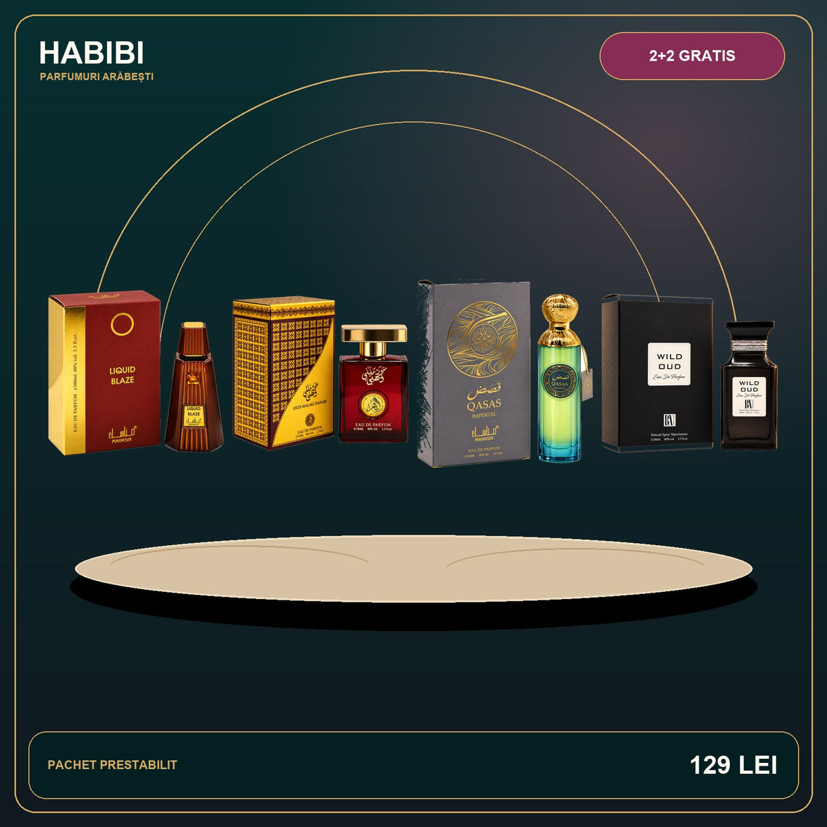 Pachet 2+2 Gratis – Velvet Orient – imagine premium HABIBI.RO