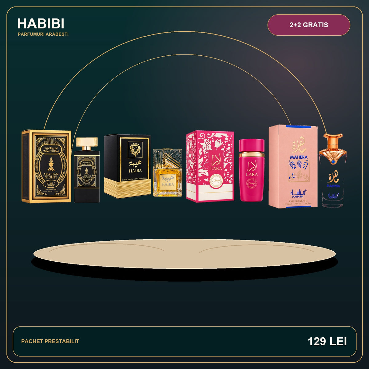 Pachet 2+2 Gratis – Dubai Exclusive – imagine premium HABIBI.RO