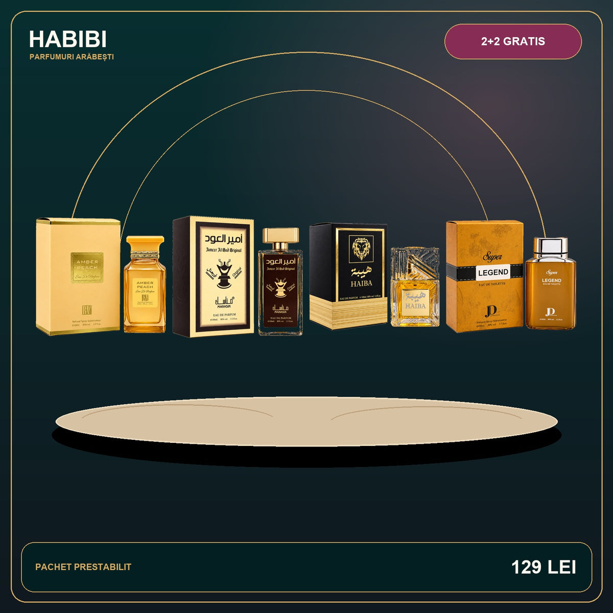 Pachet 2+2 Gratis – Oriental Elite – imagine premium HABIBI.RO