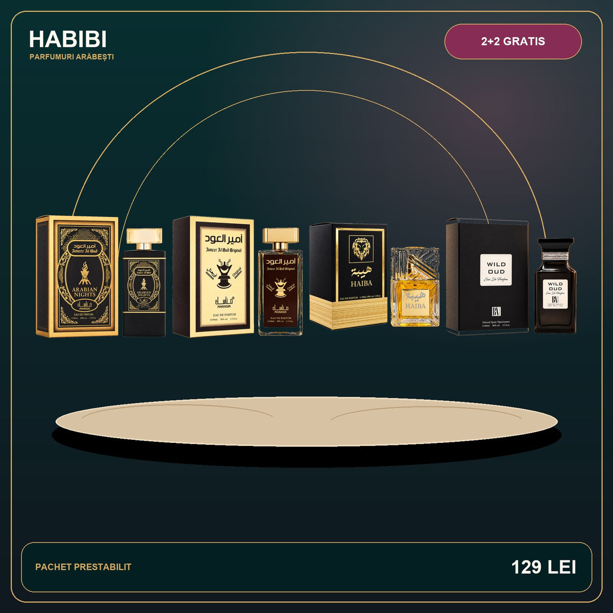 Pachet 2+2 Gratis – Grand Orient – imagine premium HABIBI.RO