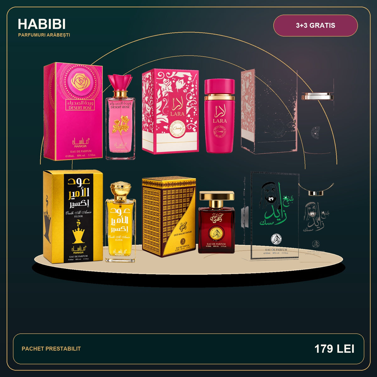 Pachet 3+3 Gratis – Velvet Orient – imagine premium HABIBI.RO