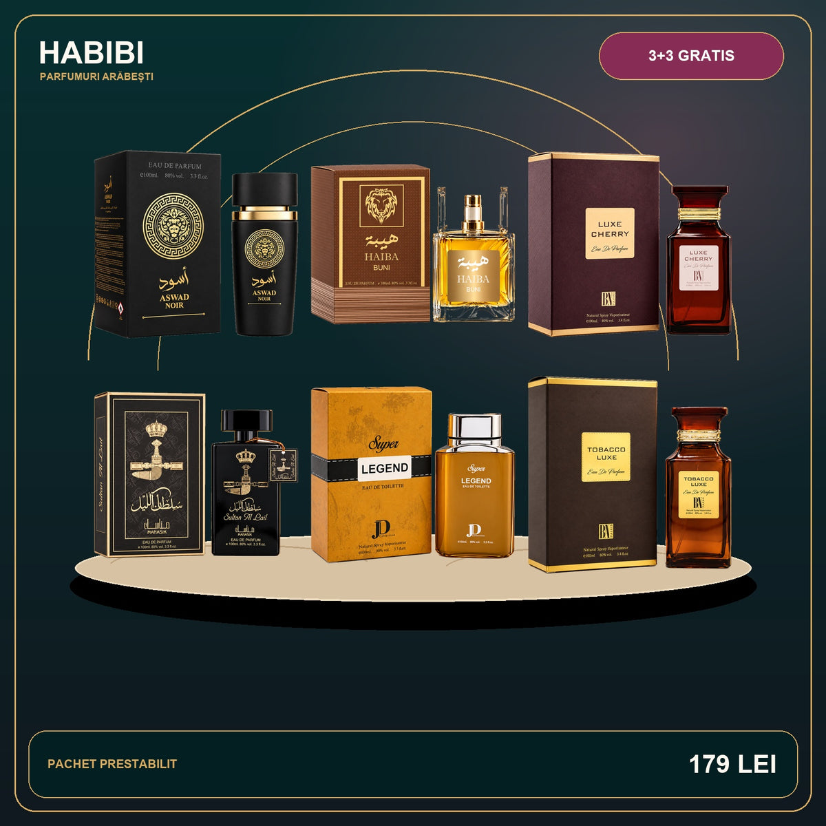 Pachet 3+3 Gratis – Imperial Selection – imagine premium HABIBI.RO