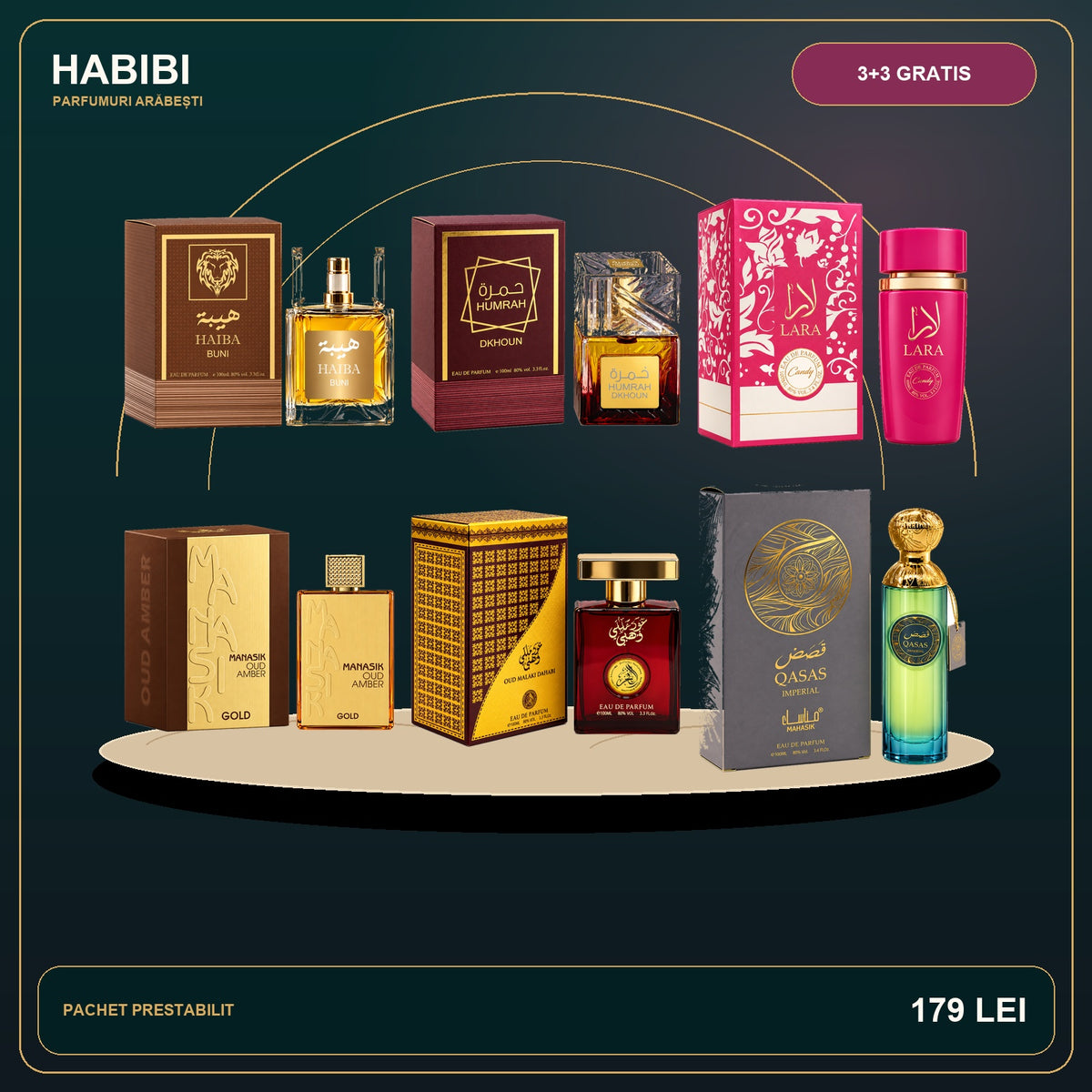 Pachet 3+3 Gratis – Oriental Elite – imagine premium HABIBI.RO