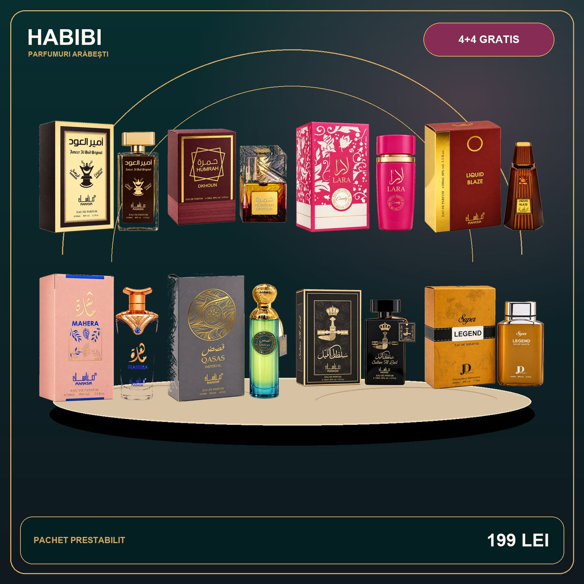 Pachet 4+4 Gratis – Imperial Selection – imagine premium HABIBI.RO