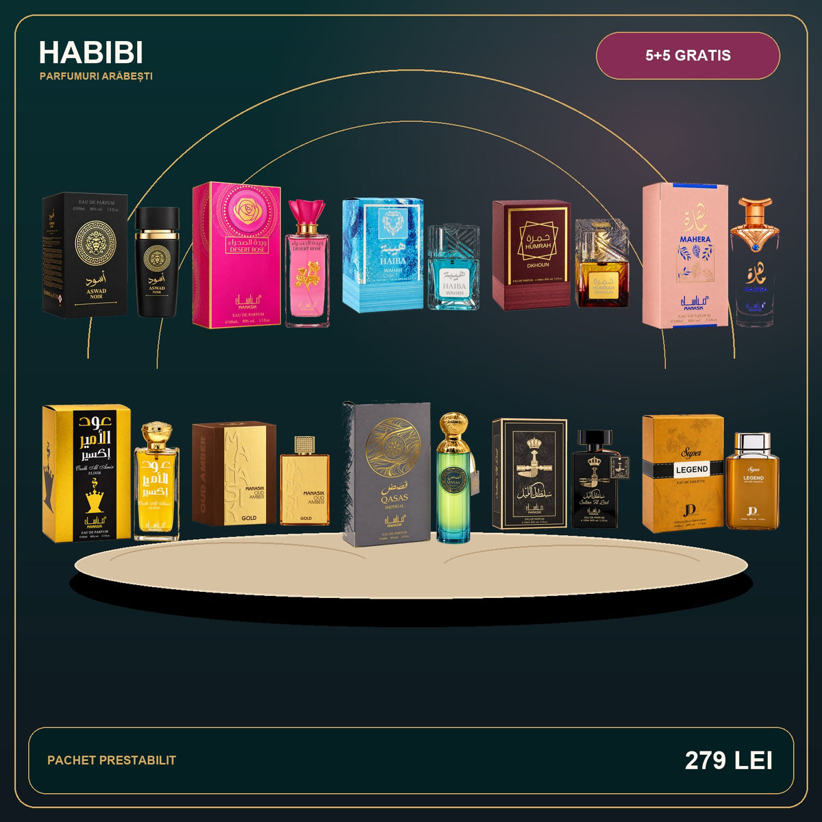 Pachet 5+5 Gratis – Imperial Selection – imagine premium HABIBI.RO