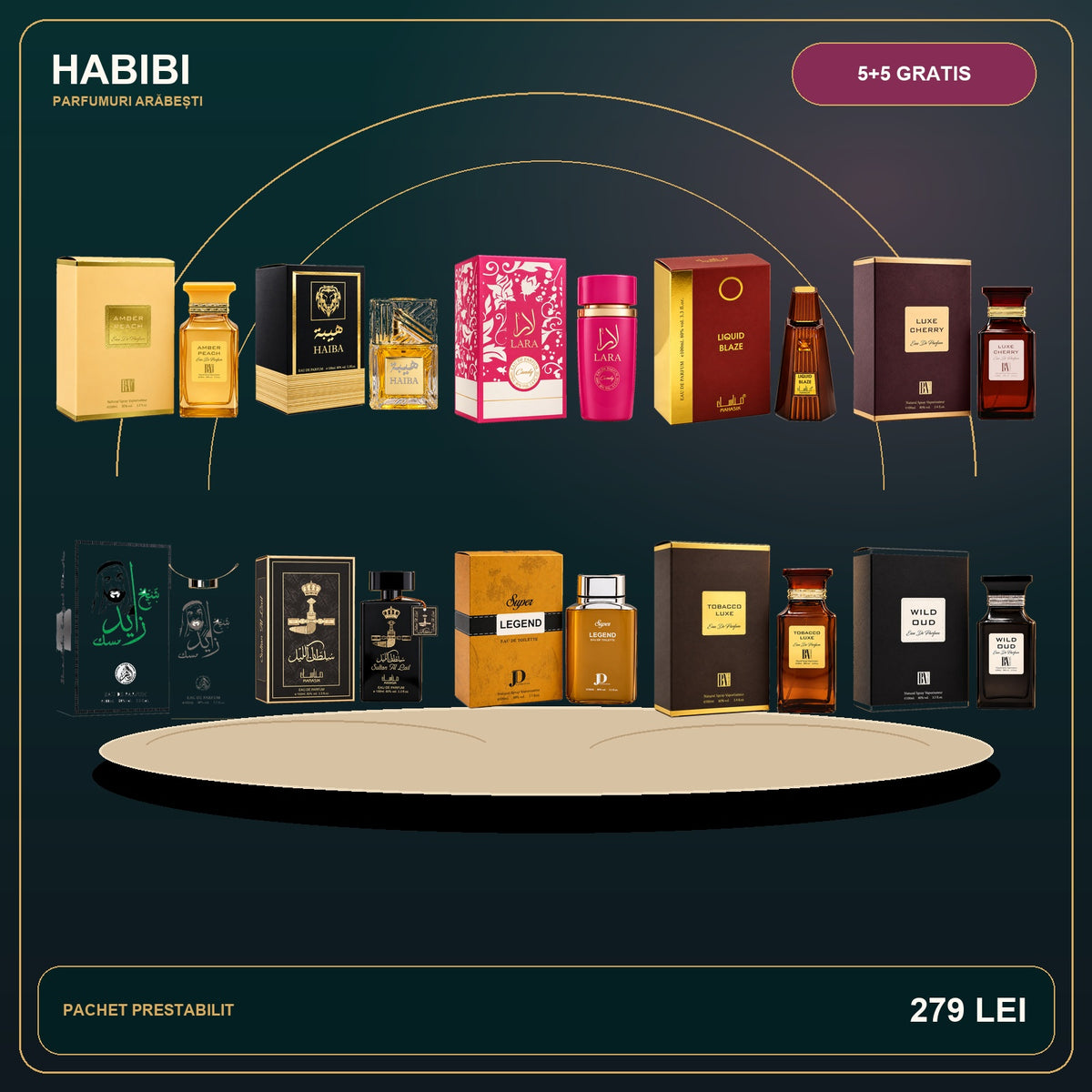 Pachet 5+5 Gratis – Grand Orient – imagine premium HABIBI.RO