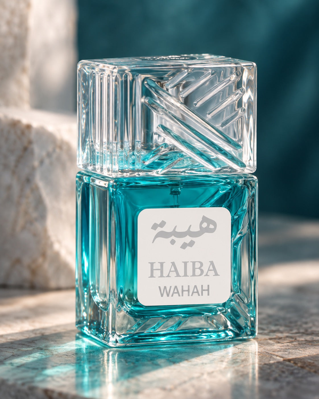 Haiba Wahah — Detaliul flaconului