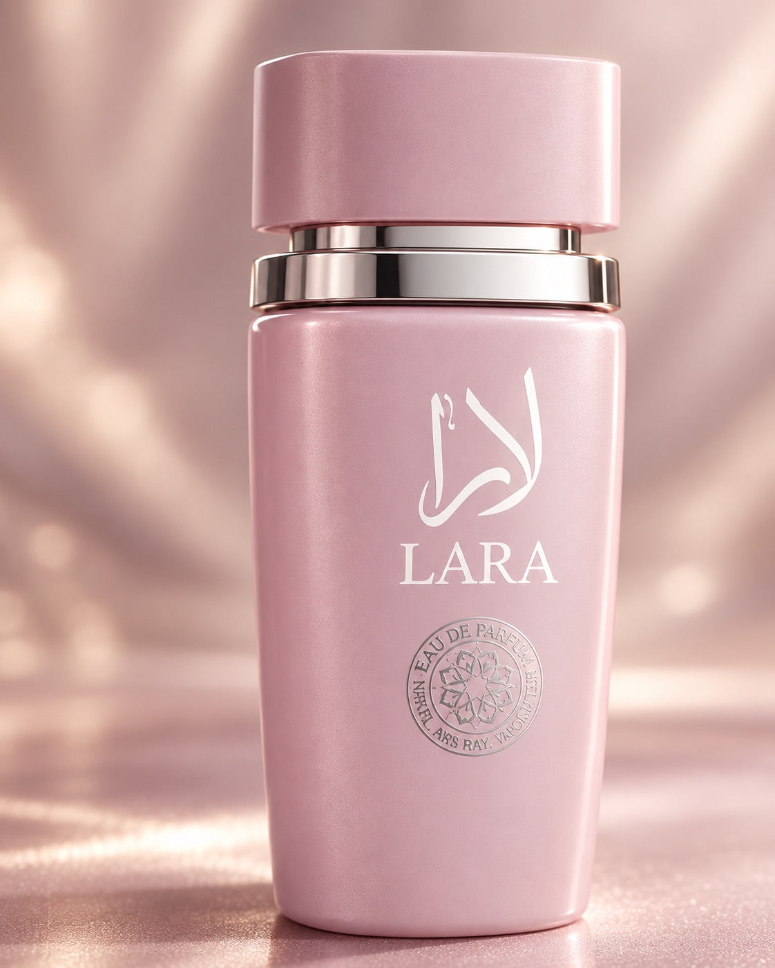 Lara Pink — Detaliul flaconului